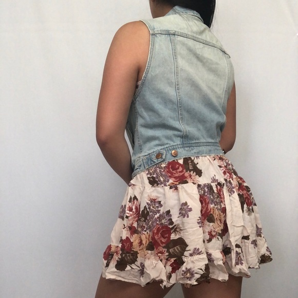 🌾H&M Cropped Denim Vest - Picture 3 of 6